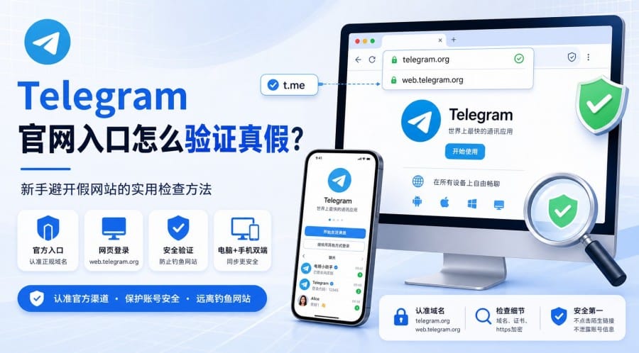 Telegram 官网入口怎么辨别真假