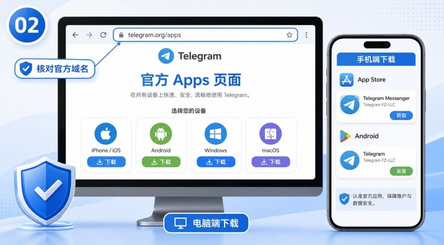 Telegram 官网入口怎么选? image 1