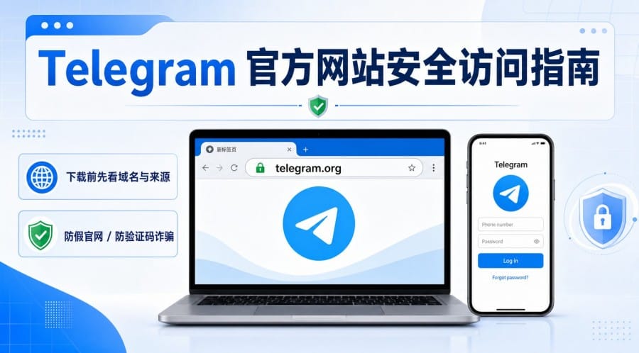 Telegram 官方网站怎么安全访问?下载和登录前要检查什么?
