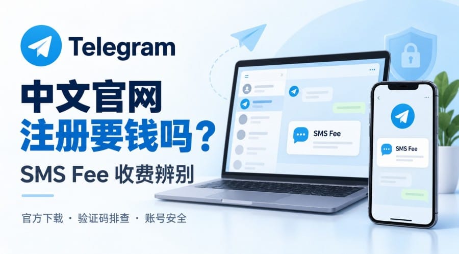 Telegram 中文官网要注册会员吗？注册收费与 SMS Fee 怎么辨别