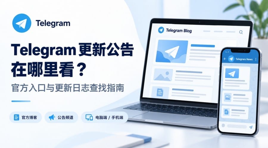 Telegram 更新公告在哪里看？官方入口与各平台更新日志查找方法