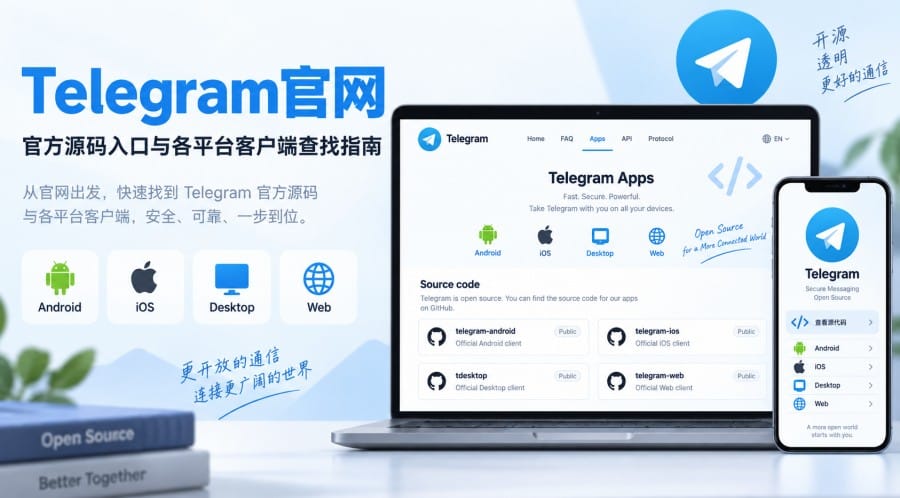 Telegram 官方源码在哪里看?各平台客户端查找指南